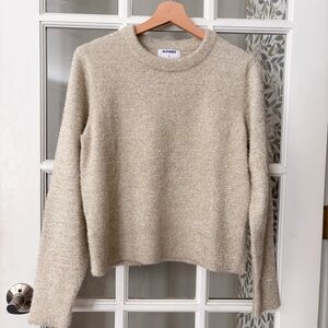 OLD NAVY Tinsel Thread Teddy Sweater Sz M NWT